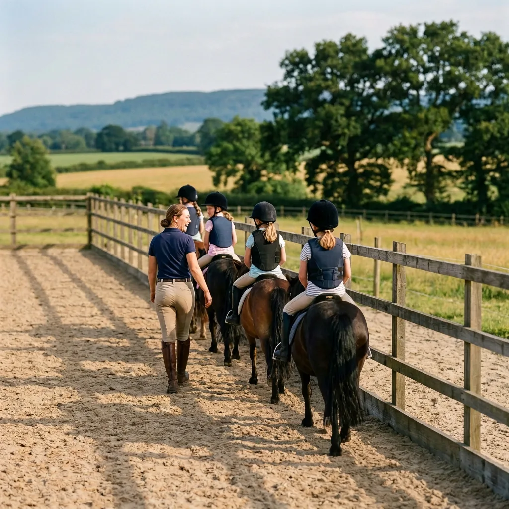 Cours de poney à Argonay, Haute-Savoie